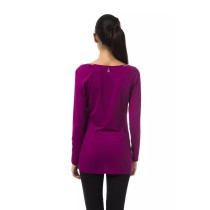 BYBLOS Lila Viskose Damen Top