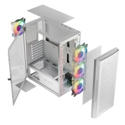 ATX Semi-tower Box Logic ARAMIS ARGB White