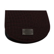 Dolce & Gabbana Raffiniertes Caimano Leder-Münzetui