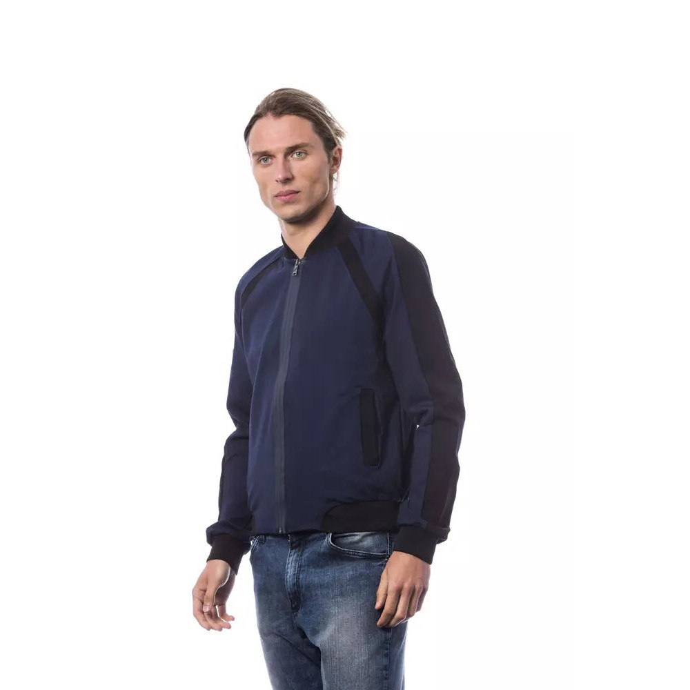 Verri Blauer Viskose Pullover für Männer