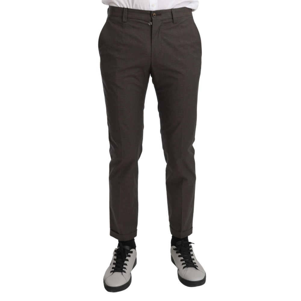 Dolce & Gabbana Elegante braune Freizeithosen