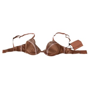 Roberto Cavalli Eleganter Push-Up-BH mit blauem Aufdruck
