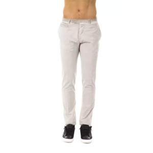 Verri Blaue Viskose Herrenhose