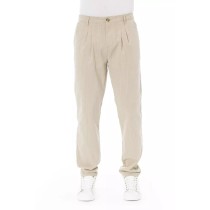 Uominitaliani Graue Wolle Männer Hose