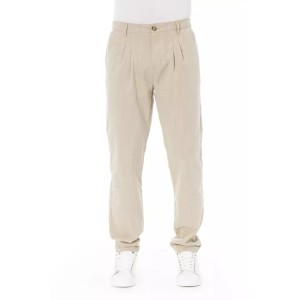 Uominitaliani Graue Wolle Männer Hose