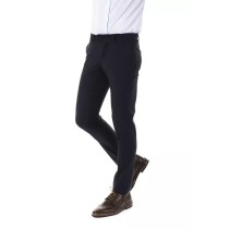 Uominitaliani Graue Wolle Männer Hose