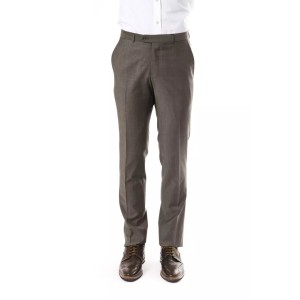 Uominitaliani Graue Wolle Männer Hose