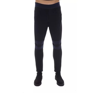 Nicolo Tonetto Schwarz Polyamid Männer Hosen