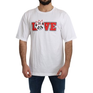 Dolce & Gabbana Panda Love Slim Fit Tee mit Rundhalsausschnitt