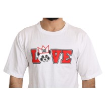 Dolce & Gabbana Panda Love Slim Fit Tee mit Rundhalsausschnitt