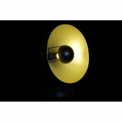 Tischlampe DKD Home Decor Schwarz Gold Metall 220 V 50 W (34 x 27 x 35 cm)