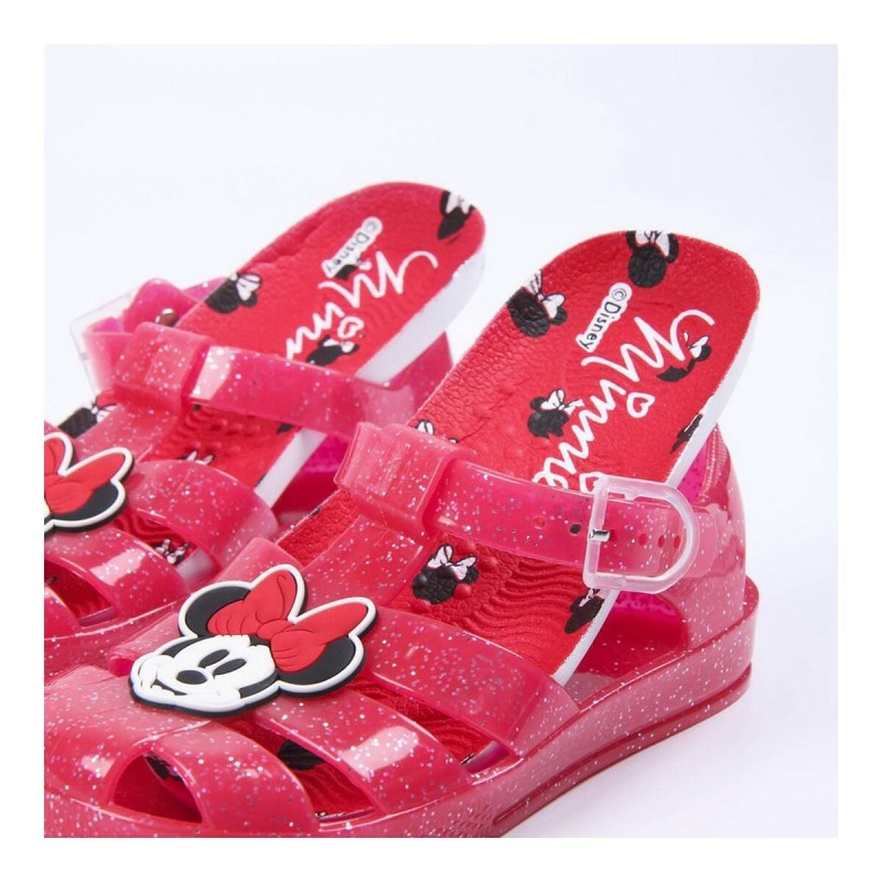 Sandales pour Enfants Minnie Mouse Rouge