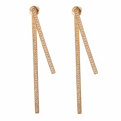 Ladies' Earrings Sif Jakobs SJ-E1036-CZ-RG 6 cm