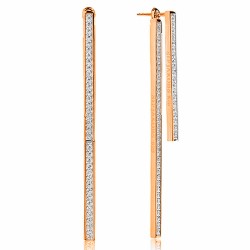 Boucles d´oreilles Femme Sif Jakobs SJ-E1035-CZ-RG 5 cm