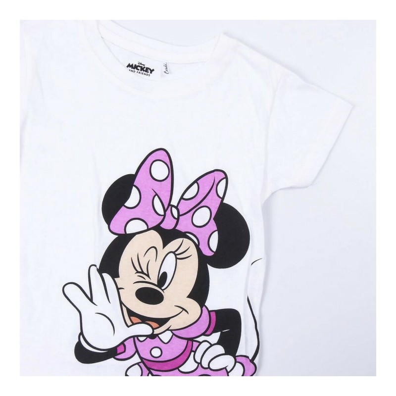 Ensemble de Vêtements Minnie Mouse Blanc