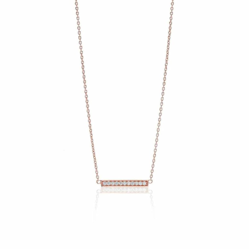 Ladies' Necklace Sif Jakobs SJ-C1011-CZ-RG 38 cm