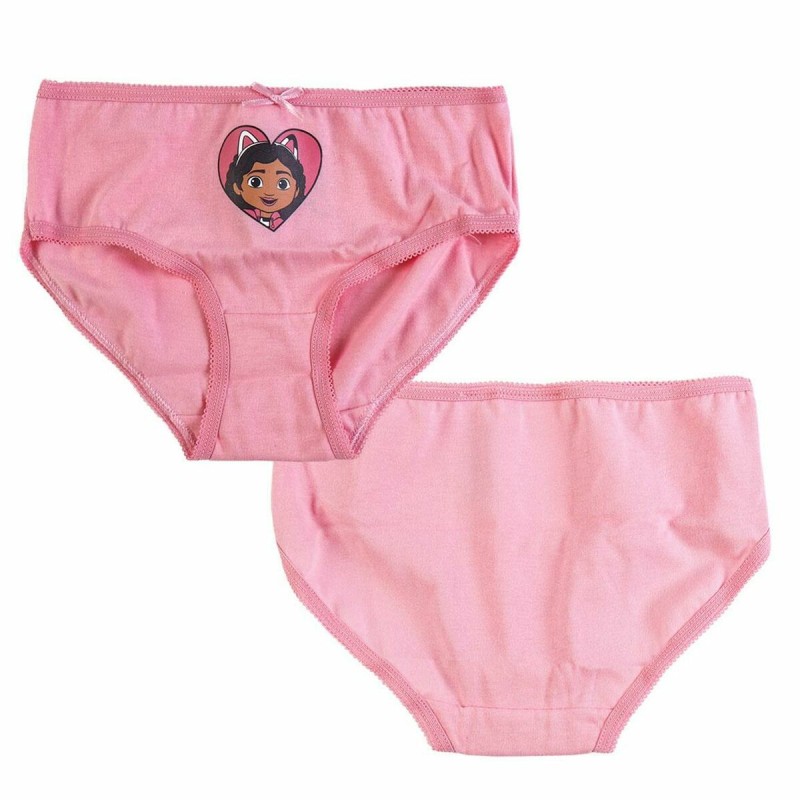 Pack de culottes pour fille Gabby's Dollhouse 3 Unités Multicouleur