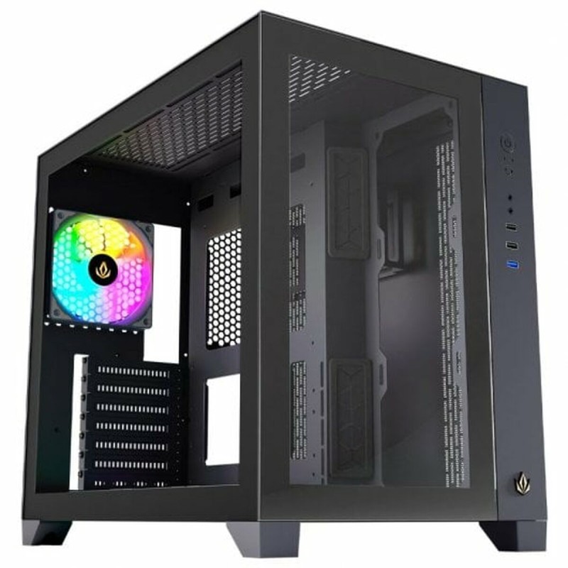 Boîtier ATX semi-tour Forgeon Tiberium Noir