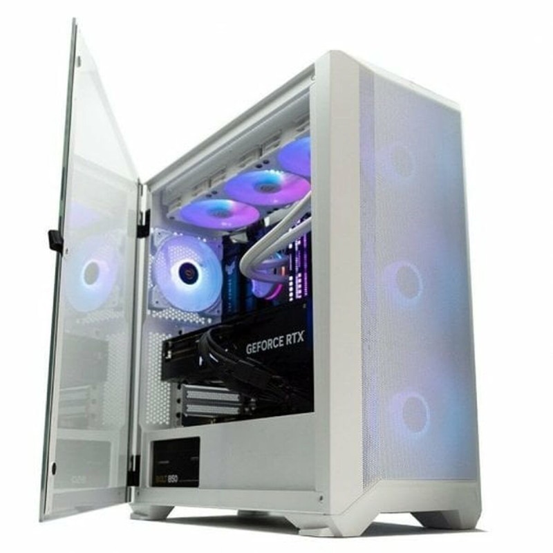 Boîtier ATX semi-tour Forgeon FO-ATX-ARC1W Blanc