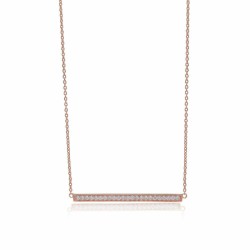 Collier Femme Sif Jakobs SJ-C1013-CZ-RG 35 cm