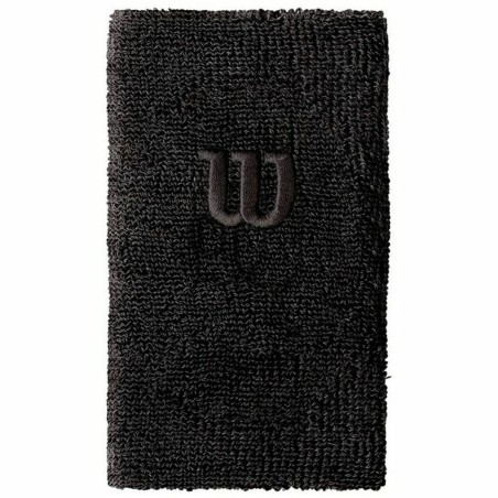 Sports Wristband Wilson Extra Wide Black