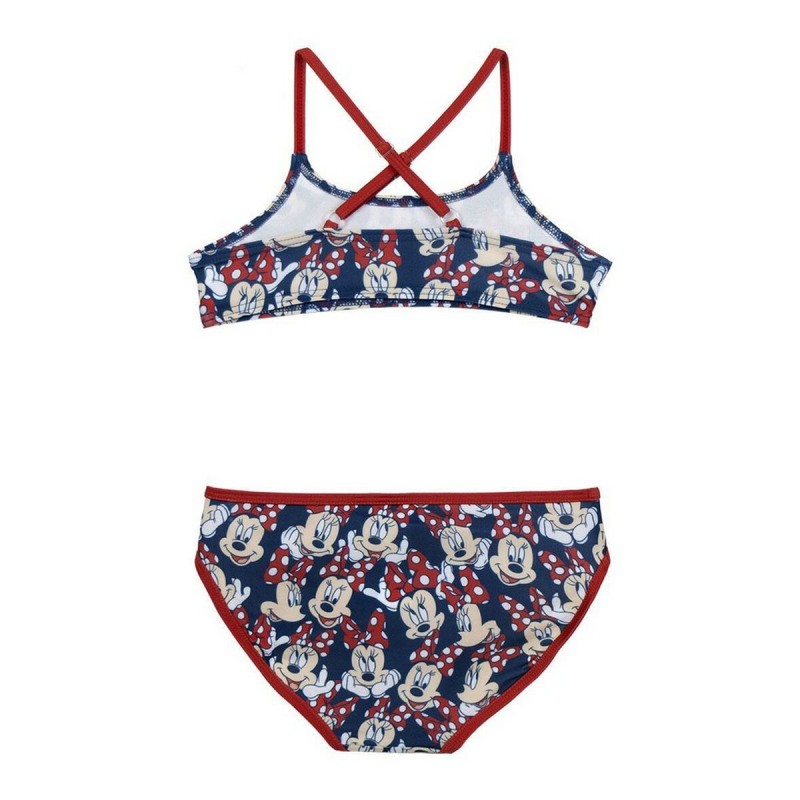 Bas de Bikini Pour Filles Minnie Mouse Rouge