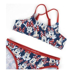 Bas de Bikini Pour Filles Minnie Mouse Rouge