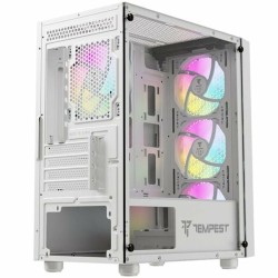 ATX Semi-tower Box Tempest Rampart White