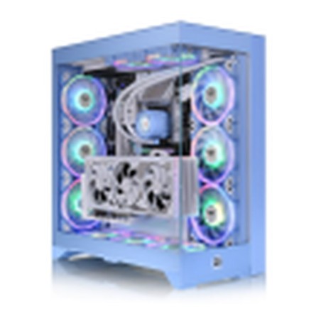 ATX Semi-Tower Gehäuse THERMALTAKE CTE E600 MX HYDRANGEA BLUE Blau