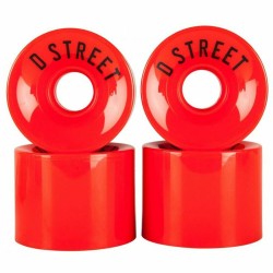 roues Dstreet ‎DST-SKW-0001 59 mm Rouge