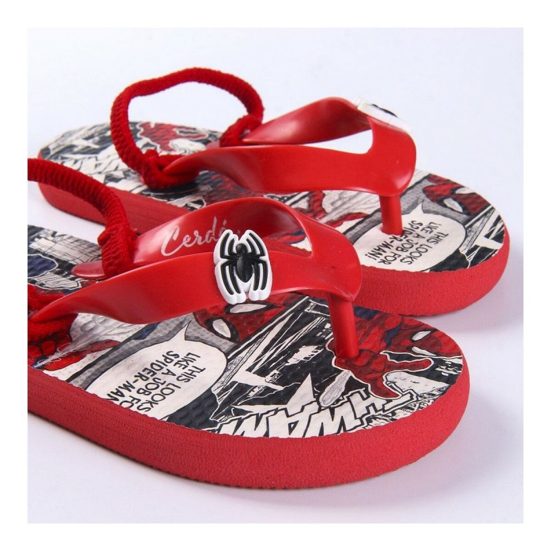 Flip Flops für Kinder Spider-Man Rot