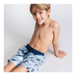 Jungen Badehose Mickey Mouse grün Hellgrün