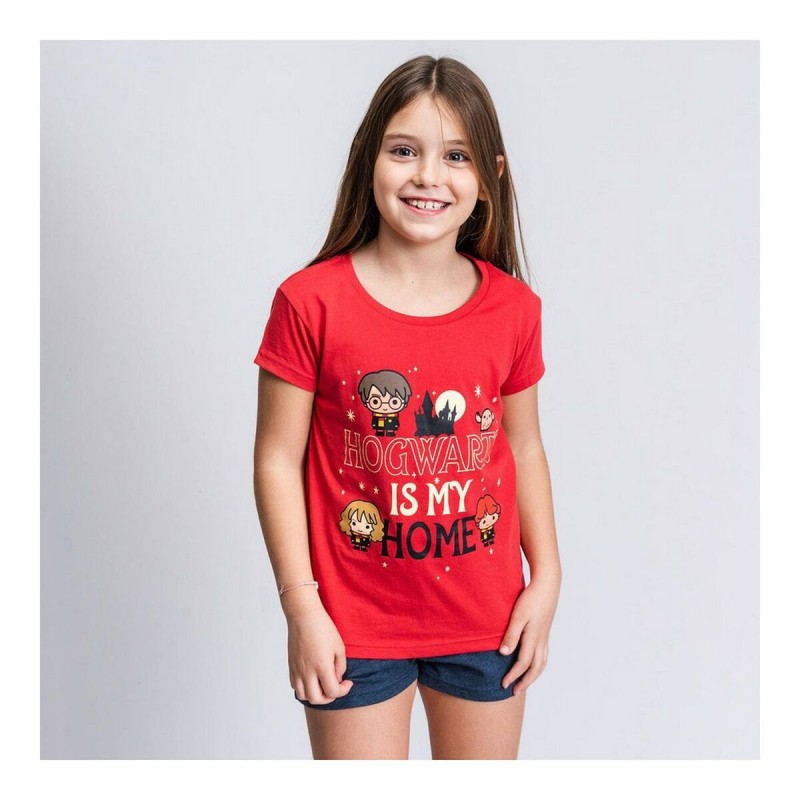 Pyjama Enfant Harry Potter Rouge