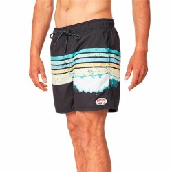 Herren Badehose Rip Curl  Framed Volley Schwarz