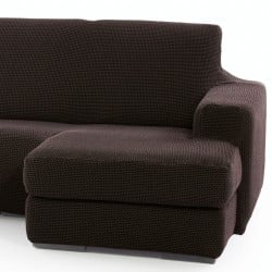 Chaise longue avec bras droit court Sofaskins NIAGARA 210 - 340 cm