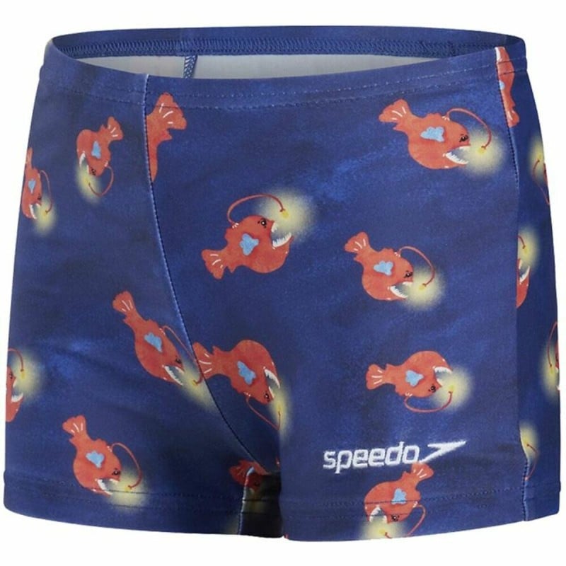 Maillot de bain enfant Speedo Essential Allover Aquashort Bleu