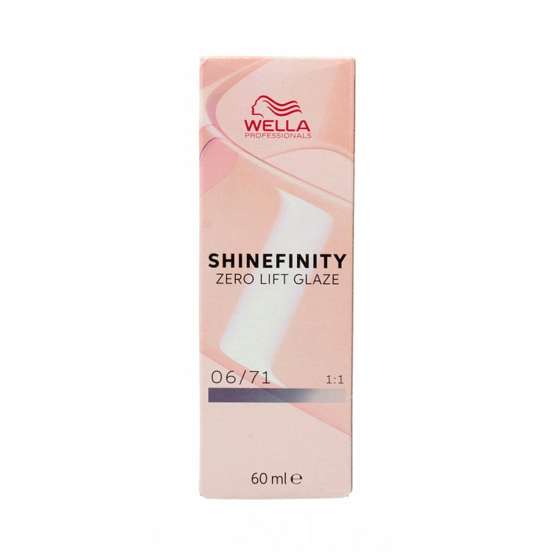 Coloration Permanente Wella Shinefinity Nº 06/71 (60 ml)