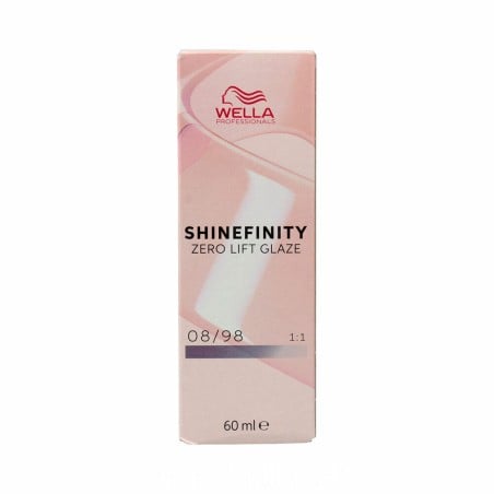 Dauerhafte Coloration Wella Shinefinity color Nº 08/98 (60 ml)