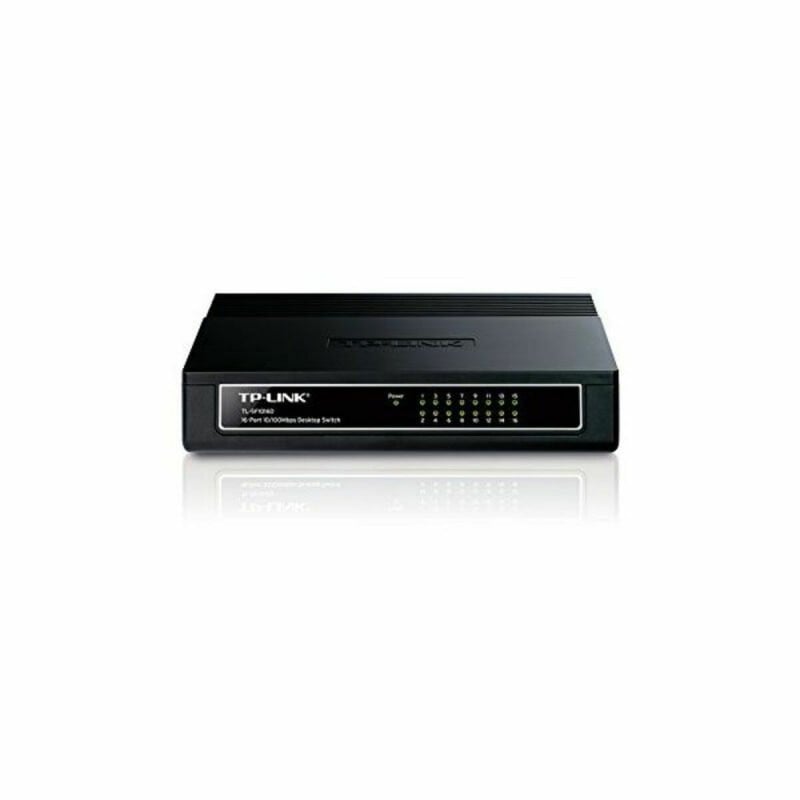 Commutateur Réseau de Bureau TP-Link TL-SF1016D 16P 100/100M Noir