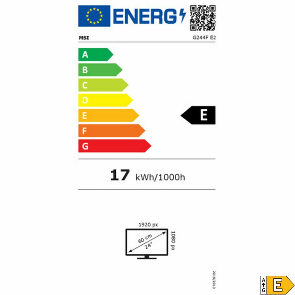 Écran MSI G244F E2 24" 23,8" Full HD
