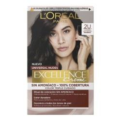 Amoniakfreie Färbung L'Oreal Make Up Excellence 2u-darkest brunette