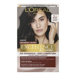 Teinture sans ammoniaque L'Oreal Make Up Excellence 2u-darkest brunette