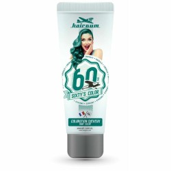 Coloration Semi-permanente Hairgum Sixty's Color Vert émeraude (60 ml)