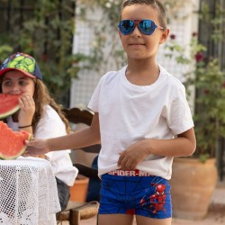 Boxer de Bain pour Enfants Spider-Man Rouge