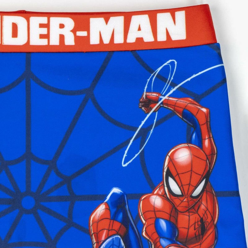 Boxer de Bain pour Enfants Spider-Man Rouge