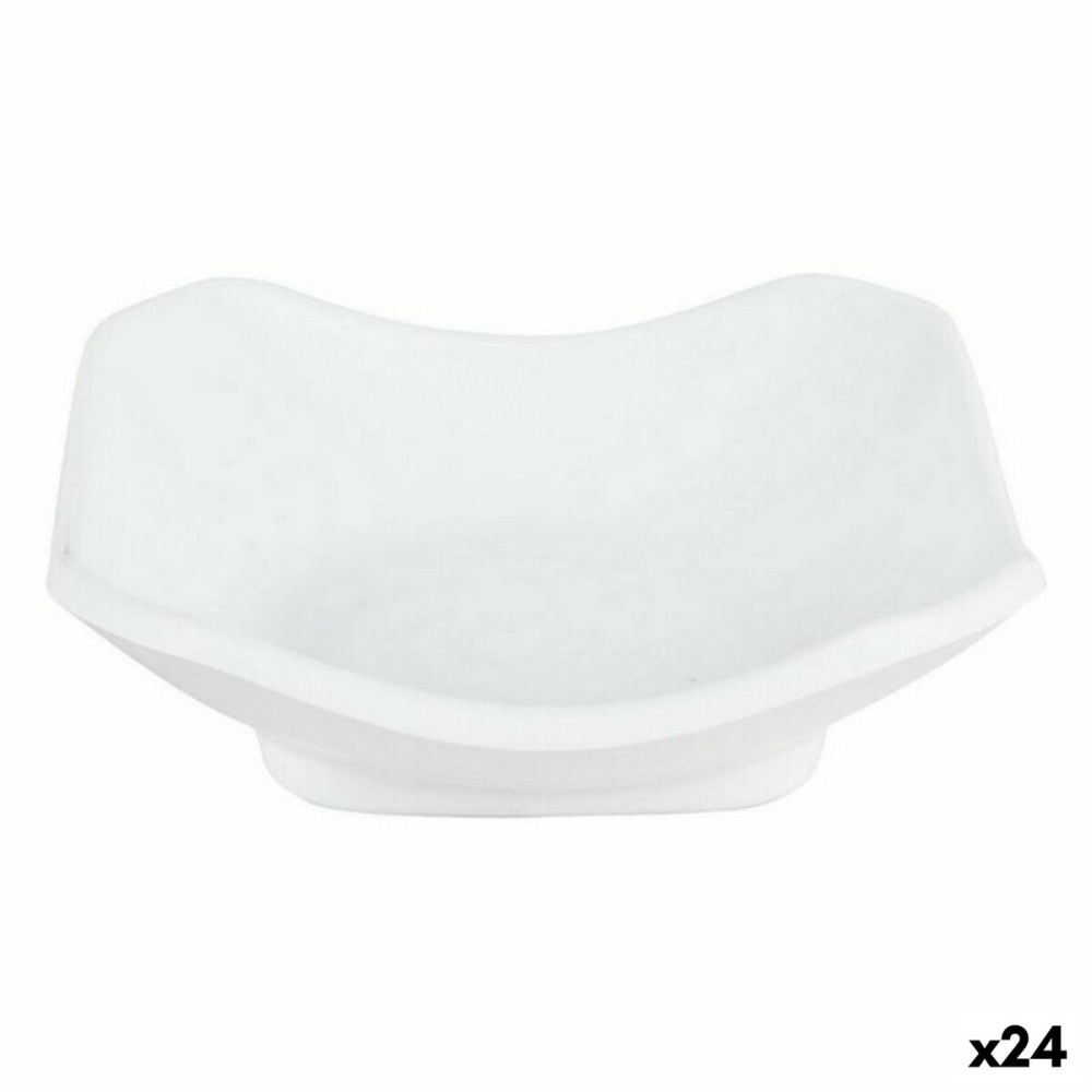 Verkostungsset Viejo Valle Troya Weiß Melamine karriert 11 x 11 x 3,5 cm (24 Stück)
