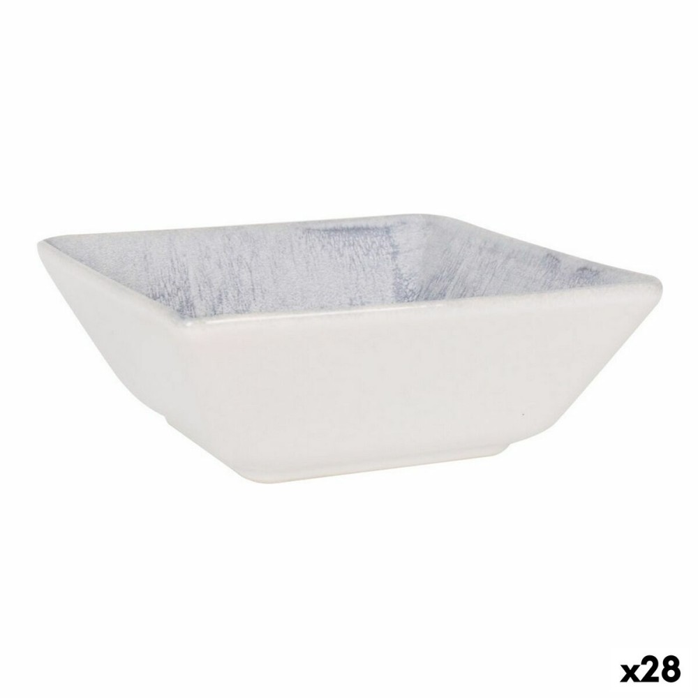 Assiette creuse La Mediterránea Adhara 13 x 13 x 5 cm (28 Unités) (1 ud)