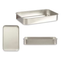 Backofenform Kinvara 100152 Silberfarben Aluminium 23,5 x 6 x 36 cm