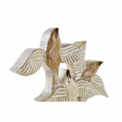 Deko-Figur DKD Home Decor Beige Eisen Vögel (49 x 11,5 x 63 cm)