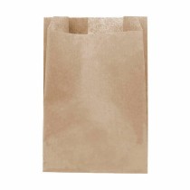 Ensemble de sac alimentaire réutilisable Algon papier kraft 16 x 24 cm Produits à usage unique 20 Pièces (24 Unités)